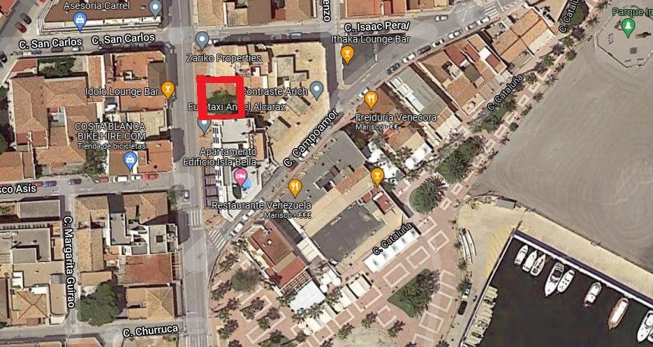 PARCELA URBANA PARA EDIFICIO A 100 M. DE LA PLAYA DE VILLANANITOS EN LOPAGAN.